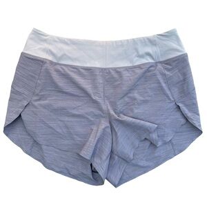 Athleta Run With It Textured 3.5” Shorts 1X